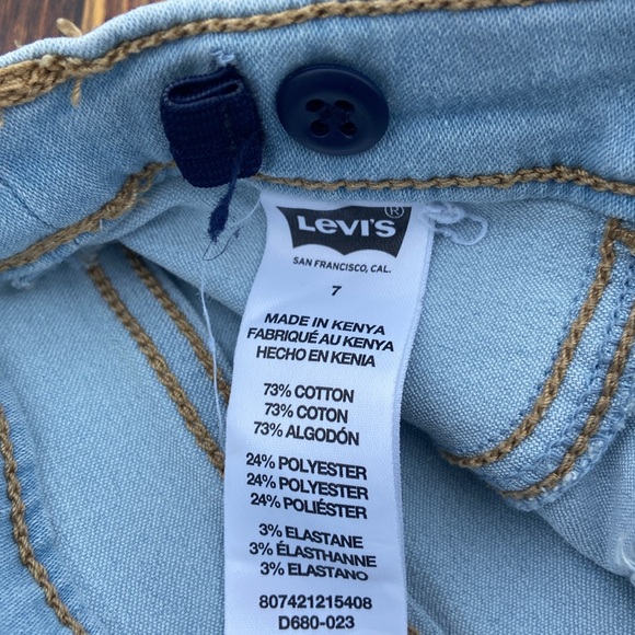 Never worn Levis girls pull on leggings - Picture 3 of 3